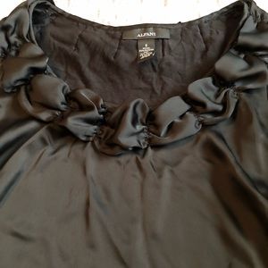 Alfani black knot dress shirt